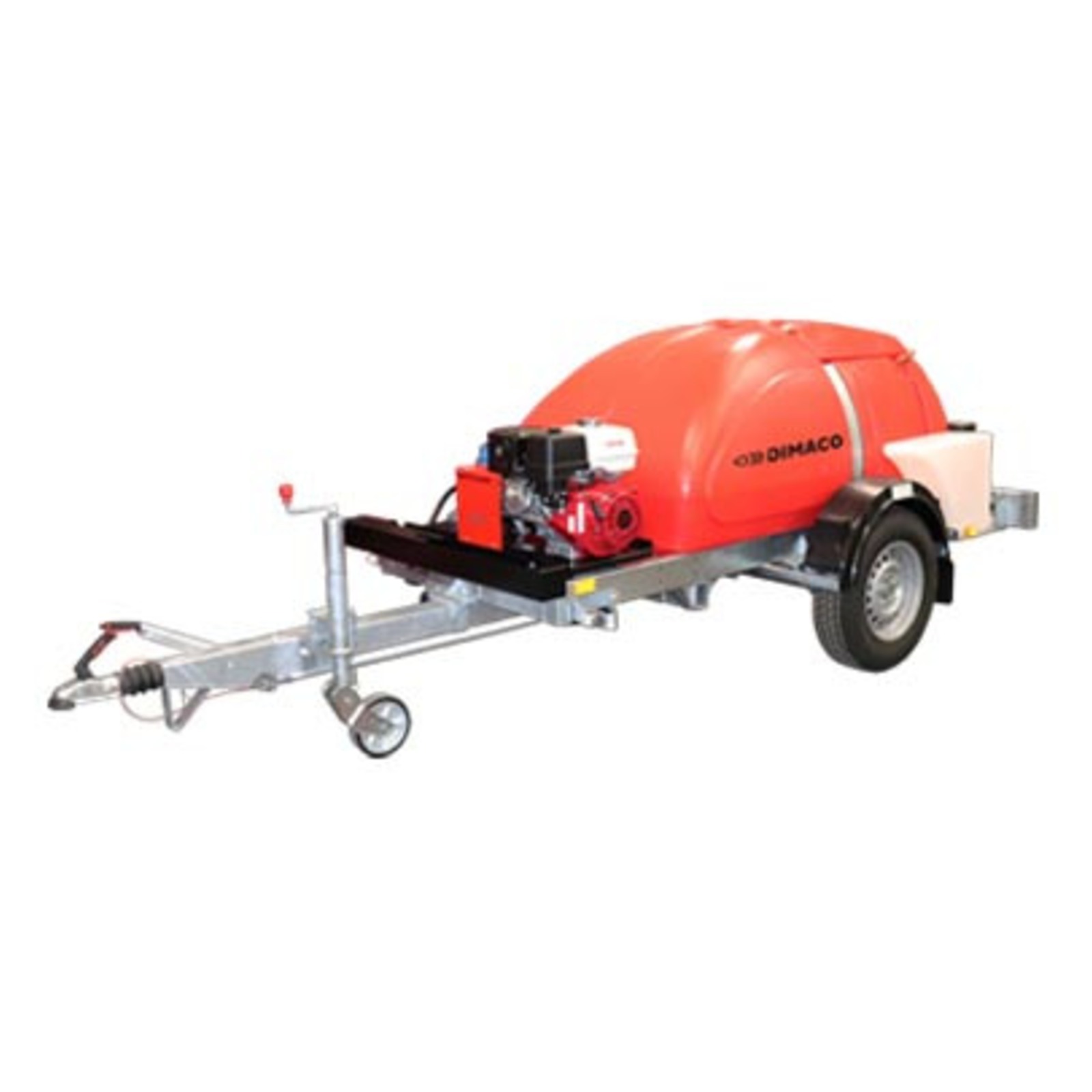 NETTOYEUR HP SUR REMORQUE 1100 L/H 240 B MOTEUR ESSENCE HONDA 13 CV DIMACO - REMTIE18240HE