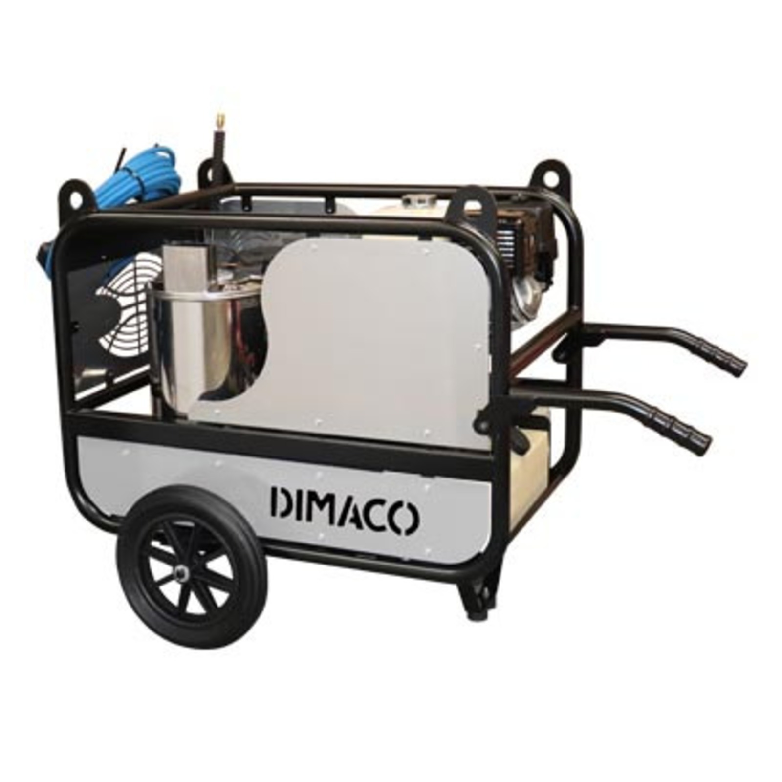 NETTOYEUR HP EAU CHAUDE 1260 L/H 150 B MOTEUR DIESEL YANMAR 13 CV DIMACO - TID15200HW