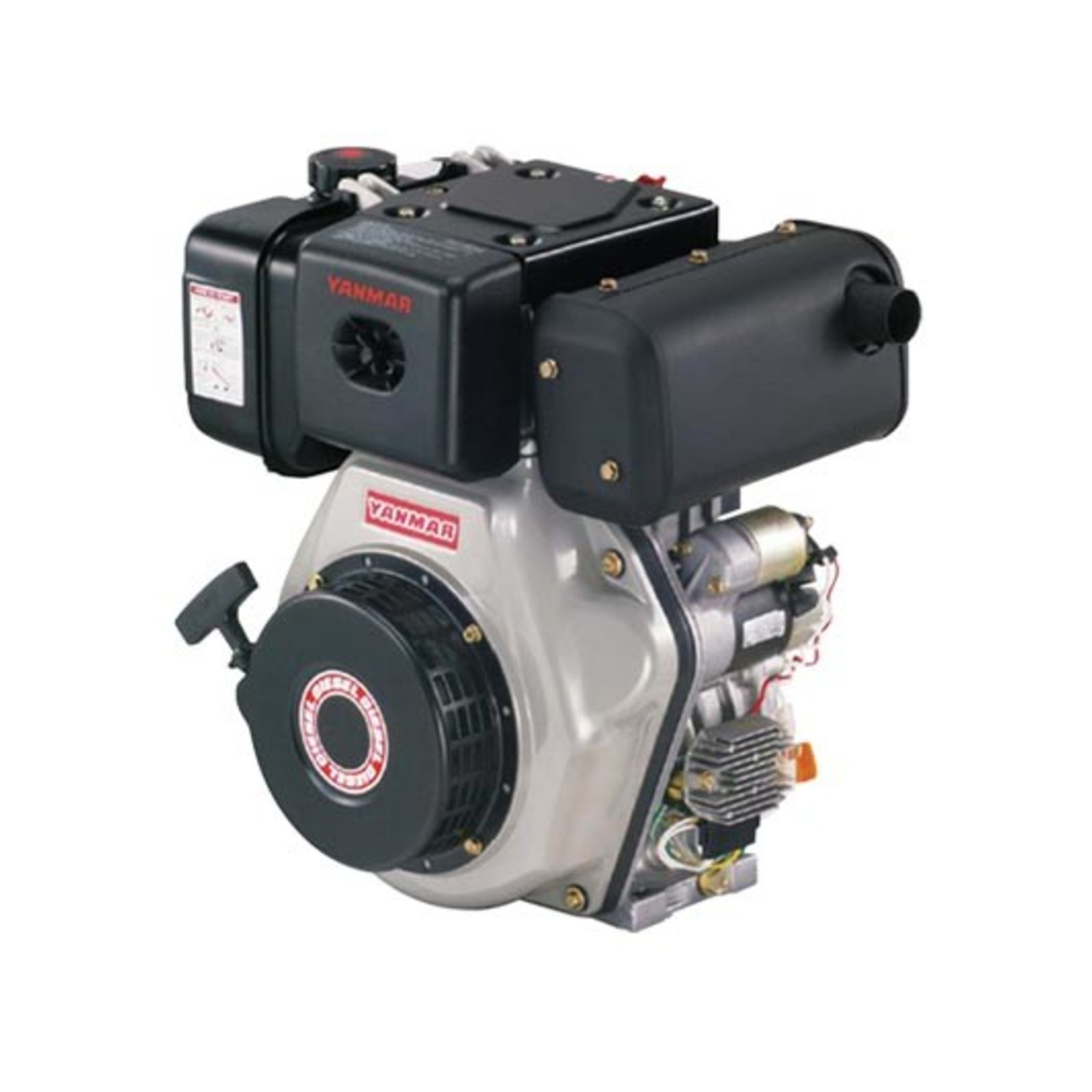 MOTEUR DIESEL YANMAR 4T 440 CM3 10 CV - DÉMARREUR ÉLECTRIQUE DIMACO - YAN10DE