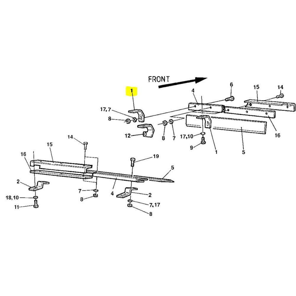 SUPPORT RACLOIR - DYNAPAC - 4700374018