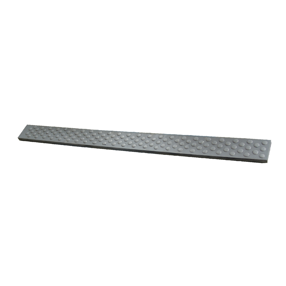 Plat de blindage pastillé à souder dim. 10x80x3000 en 620hb - BLI10