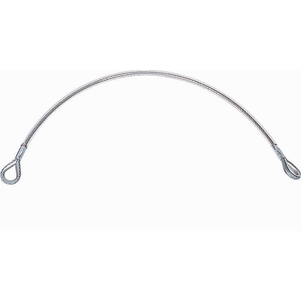 LONGE COSSEE EN ACIER - 1 M DELTA PLUS- AM007