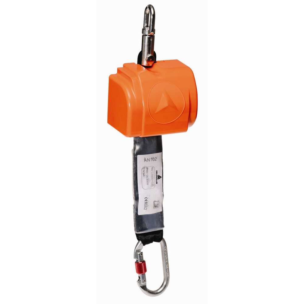 MINIBLOC ANTICHUTE DELTA PLUS A RAPPEL AUTOMATIQUE A SANGLE - 2,5 M - AN102