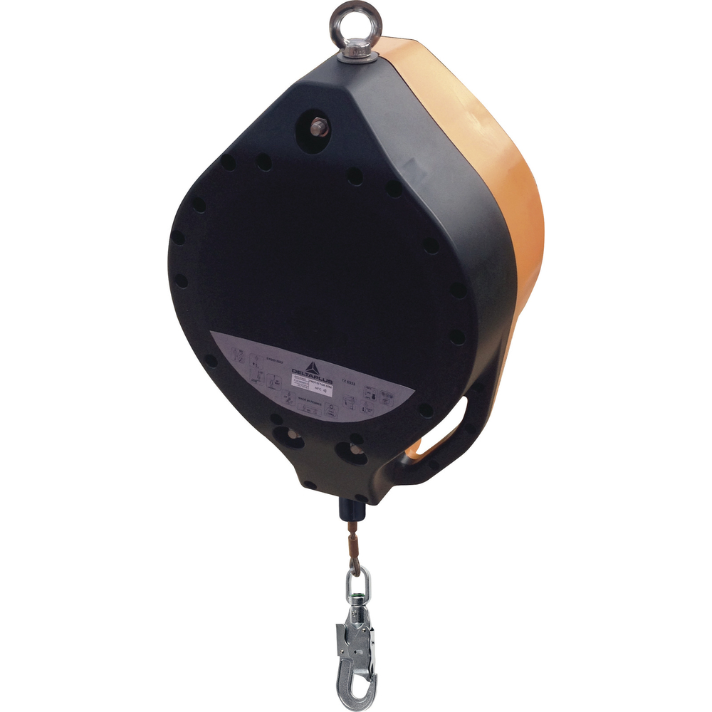 ANTICHUTE À RAPPEL AUTOMATIQUE ABS CÂBLE Ø 4,8 MM + 1 AM016 - 60 M DELTA PLUS - AN19060T2