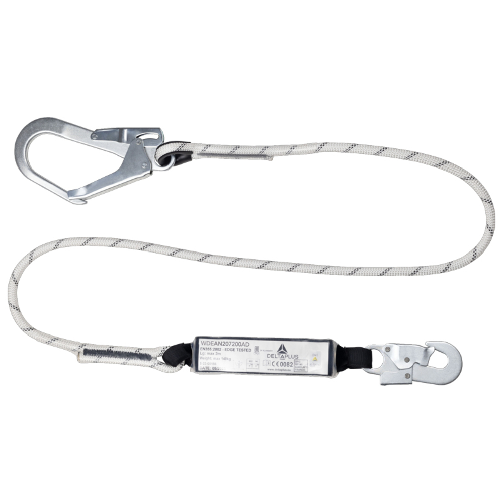 LONGE SIMPLE 2M CORDE TRESSÉE - DELTA PLUS - AN207200AD