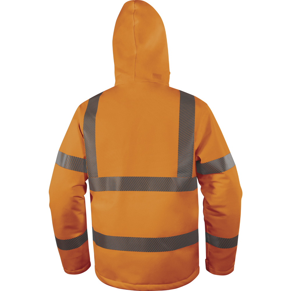 PARKA HAUTE VISIBILITE POLYESTER STRETCH MECANIQUE - IMPER-RESPIRANT DELTA PLUS - AREHVOR