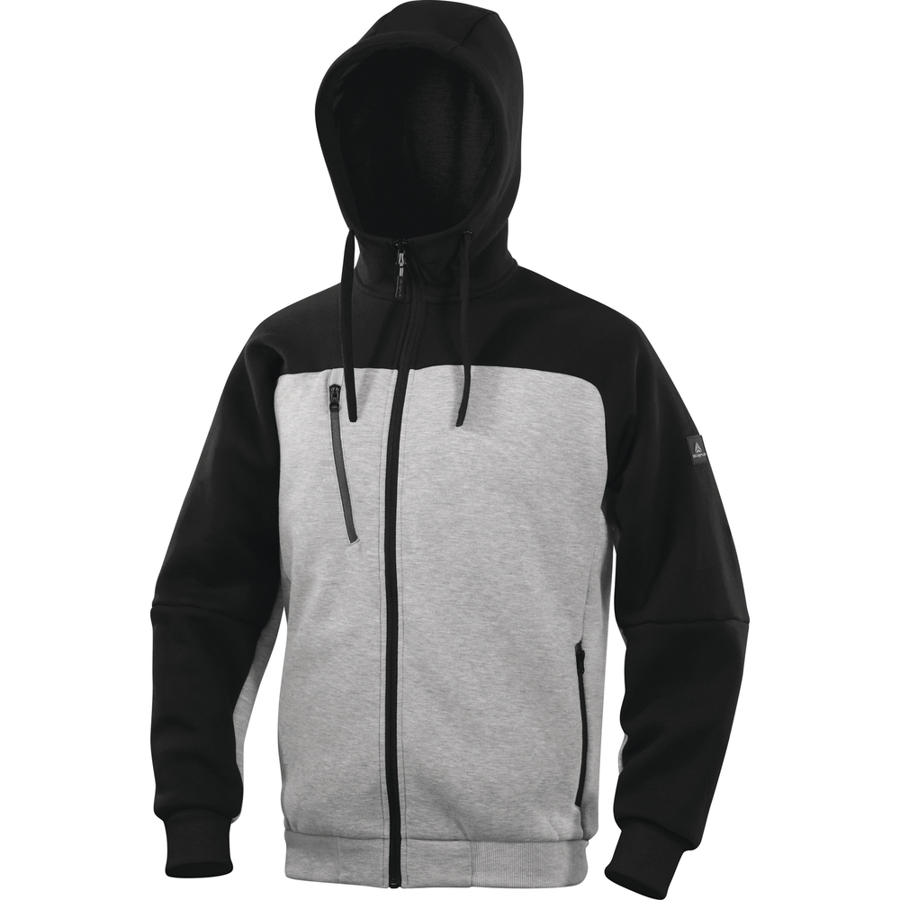VESTE SWEAT MOLLETON POLYESTER/COTON DELTA PLUS - BORGOGR