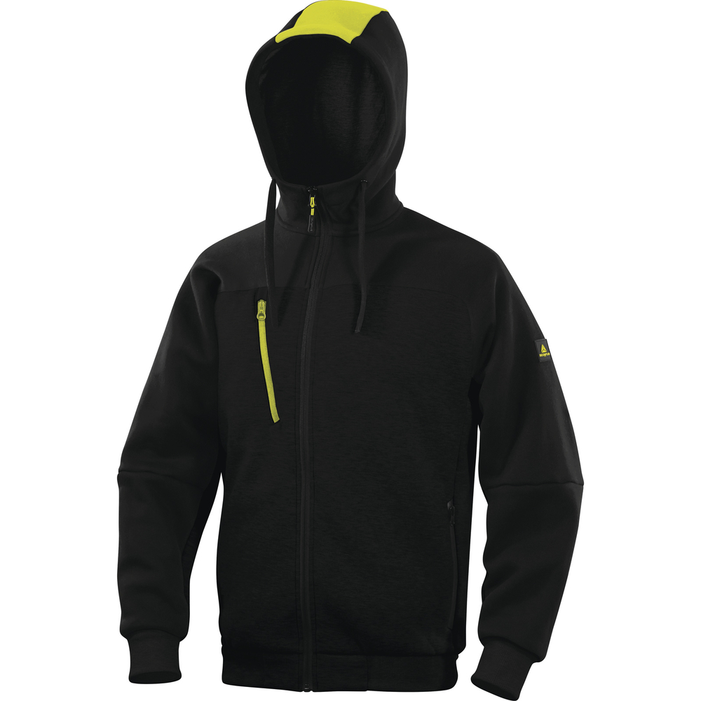 VESTE SWEAT MOLLETON POLYESTER/COTON DELTA PLUS - BORGONO