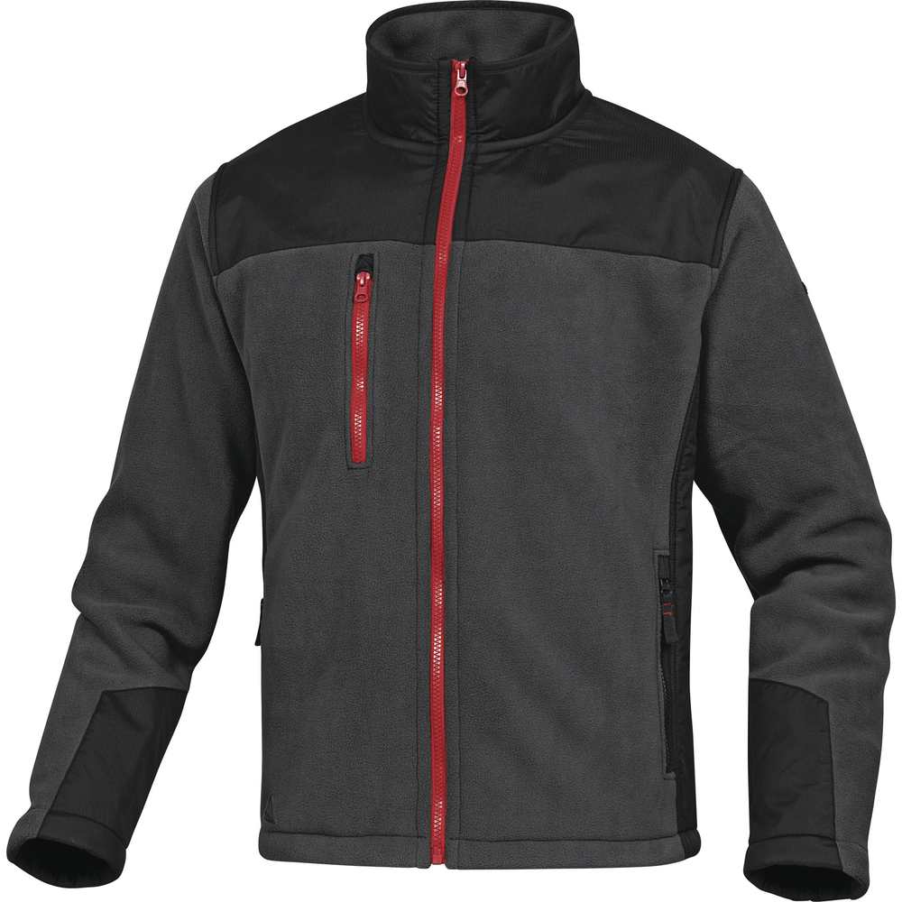 VESTE LAINE POLAIRE POLYESTER DELTA PLUS BRIGHTON2 GRIS NOIR - BRIG2GR0