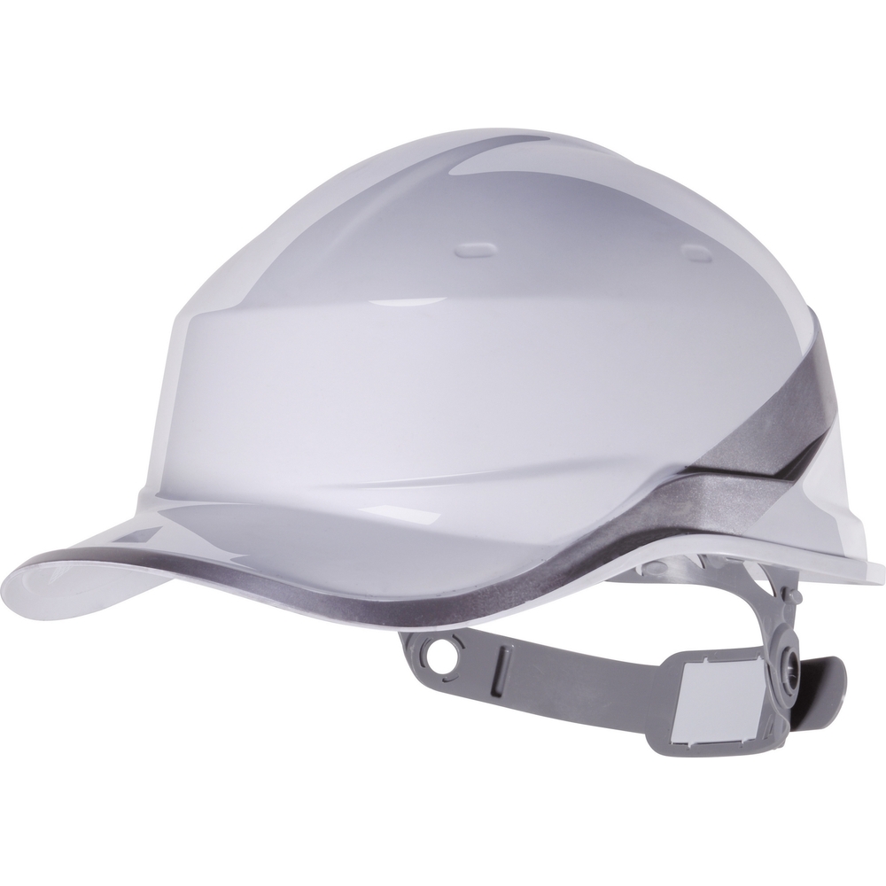 Casque de chantier blanc DIAMOND5 forme casquette baseball - DELTA PLUS - DIAM5BCFL