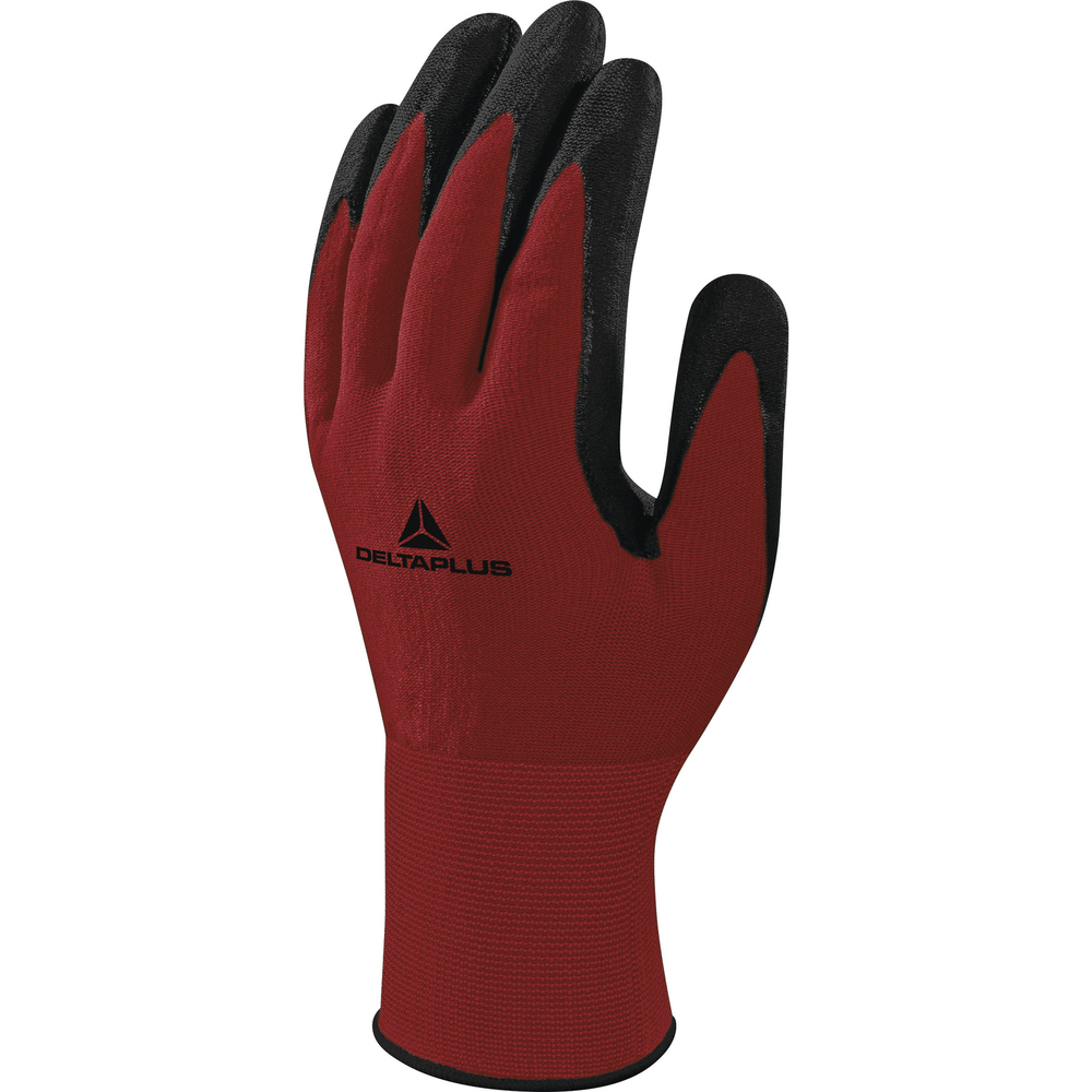 Gant tricot polyester spandex - paume + picots nitrile DELTA PLUS - D020DPVE724RO0