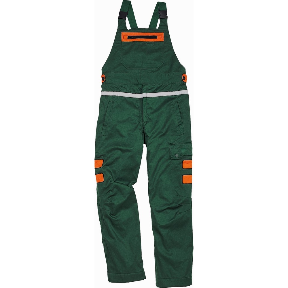 SALOPETTE BUCHERON DELTA PLUS DOUBLURE AVEC COMPLEXE ANTI-COUPURE VERT / ORANGE ERABLE 3 - ERAB3VE0