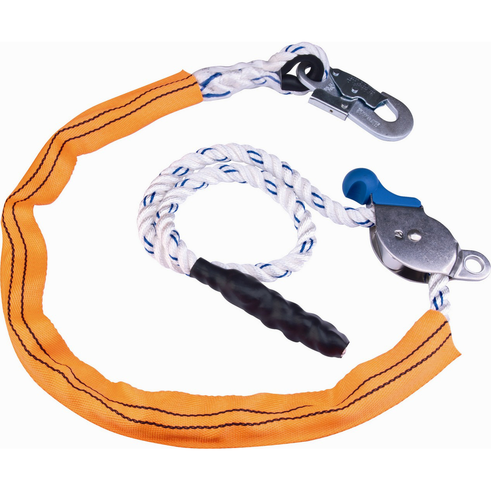 LONGE DE MAINTIEN RÉGLABLE PAR TENDEUR LONGUEUR MAXI 2 METRES + 1 AM010 DELTA PLUS- EX118200A