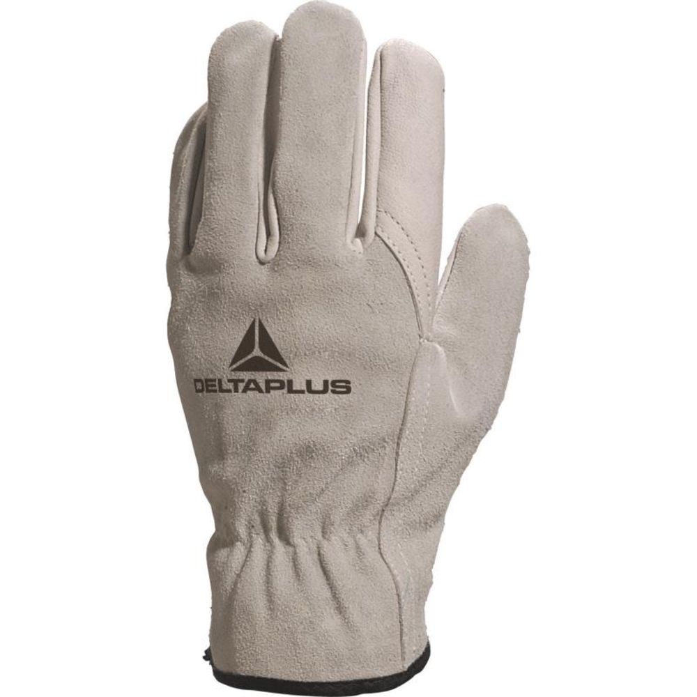 GANT DELTA PLUS PAUME FLEUR DE BOVIN / DOS CROUTE GRISE -FCN290