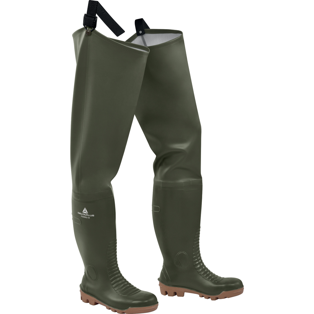 CUISSARDES DE SECURITE EN PVC - S5 SRA DELTA PLUS - FISH2S5VE