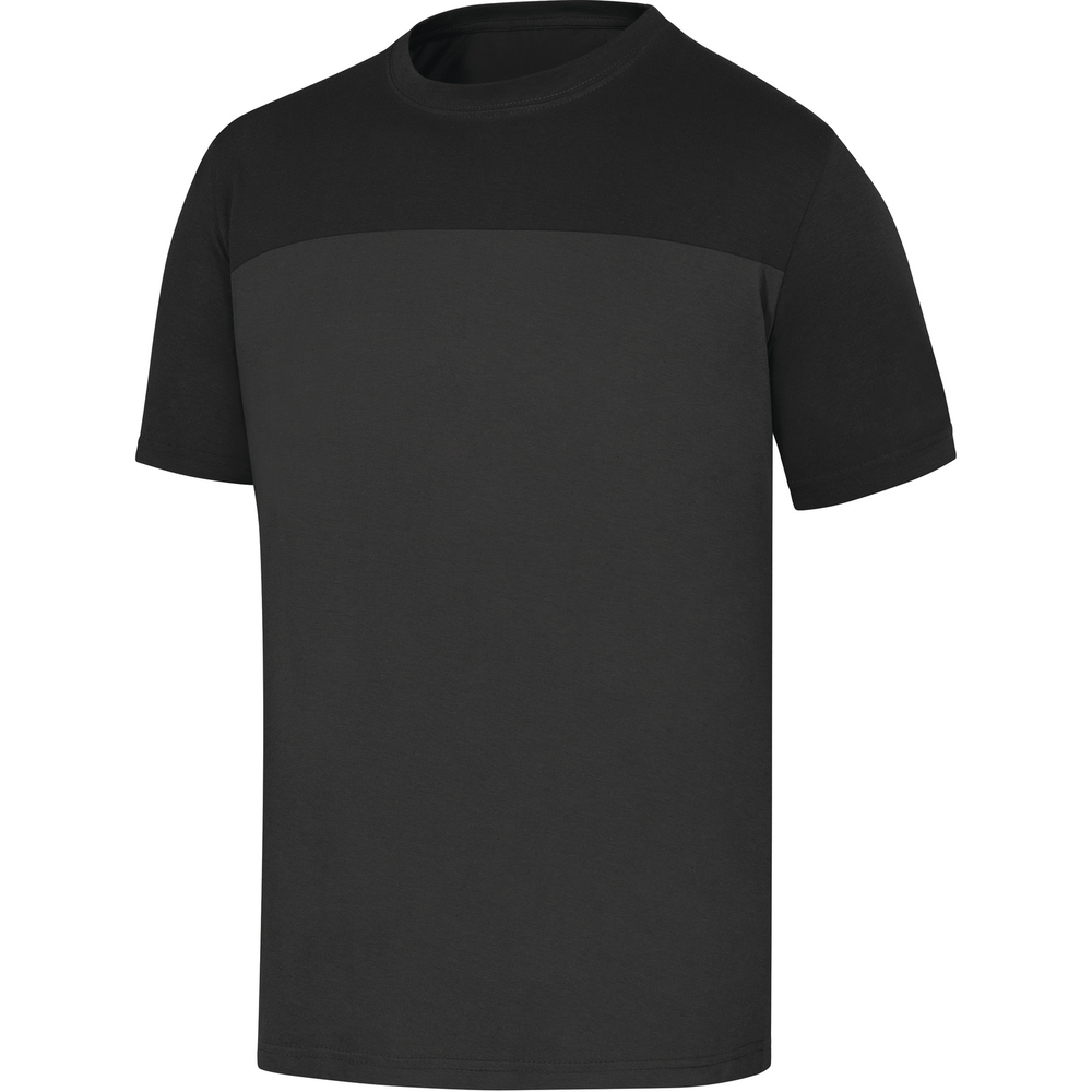 TEE-SHIRT 100% COTON GENOA2 GRIS/NOIR - DELTA PLUS - GENO2GN