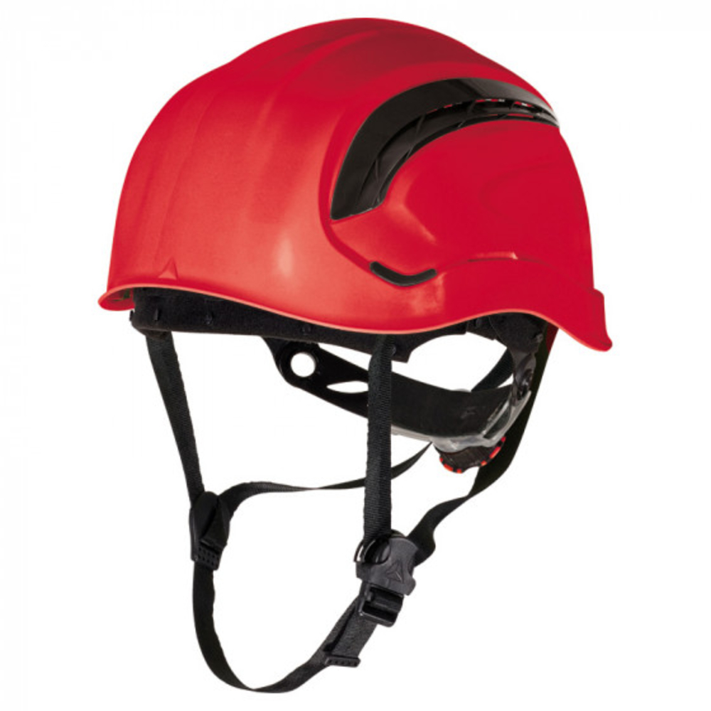 CASQUE DE CHANTIER DELTA PLUS GRANITE WIND VENTILÉ ROUGE STYLE CASQUE DE MONTAGNE -GRAWIROFL