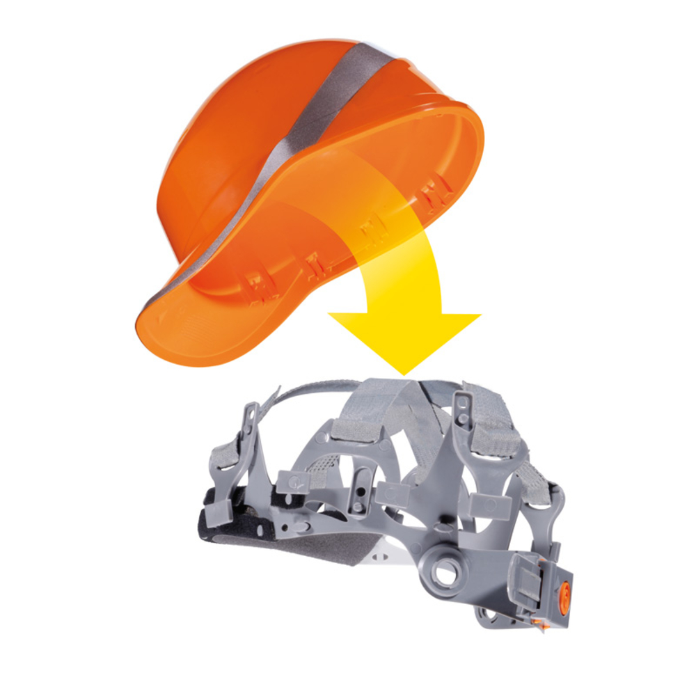 SACHET DE 10 HARNAIS DELTA PLUS POUR CASQUE DE CHANTIER DIAMOND V- HARNE5