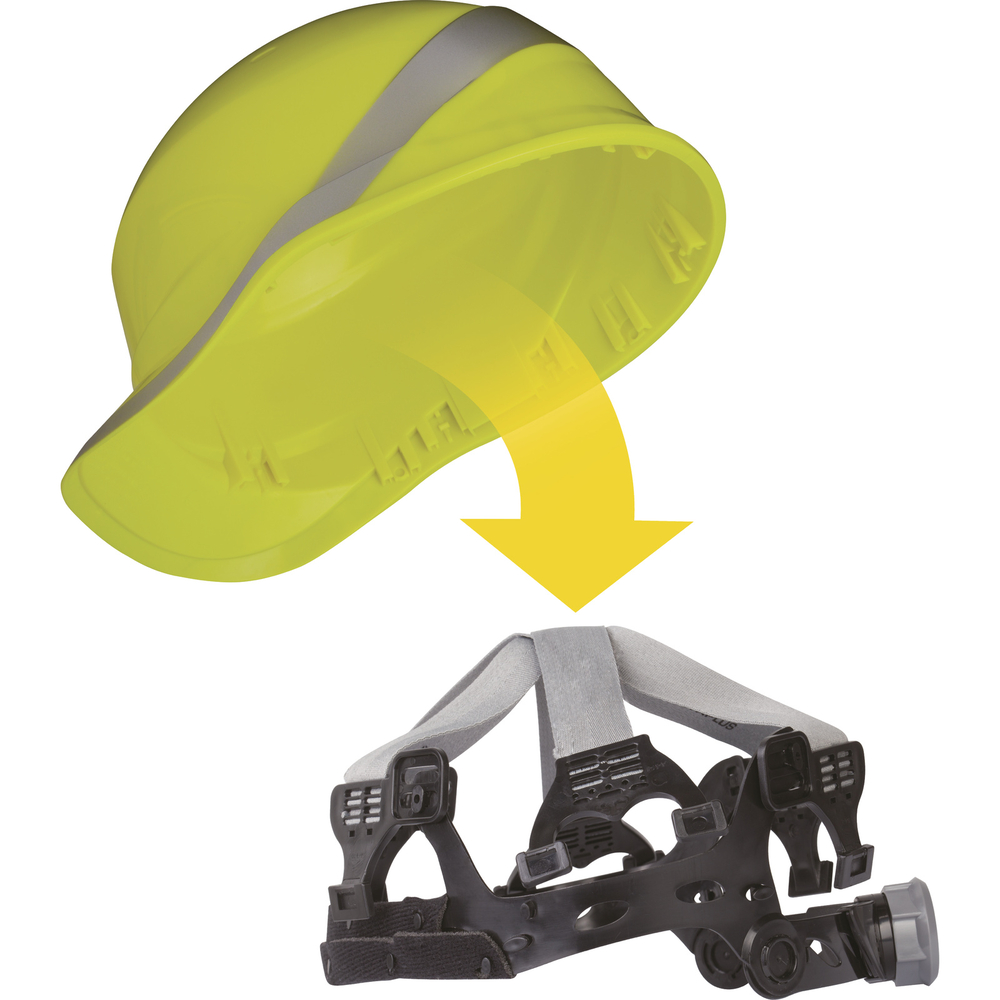 SACHET DE 10 HARNAIS POUR CASQUE DE CHANTIER DIAMOND VI DELTA PLUS - HARNE6