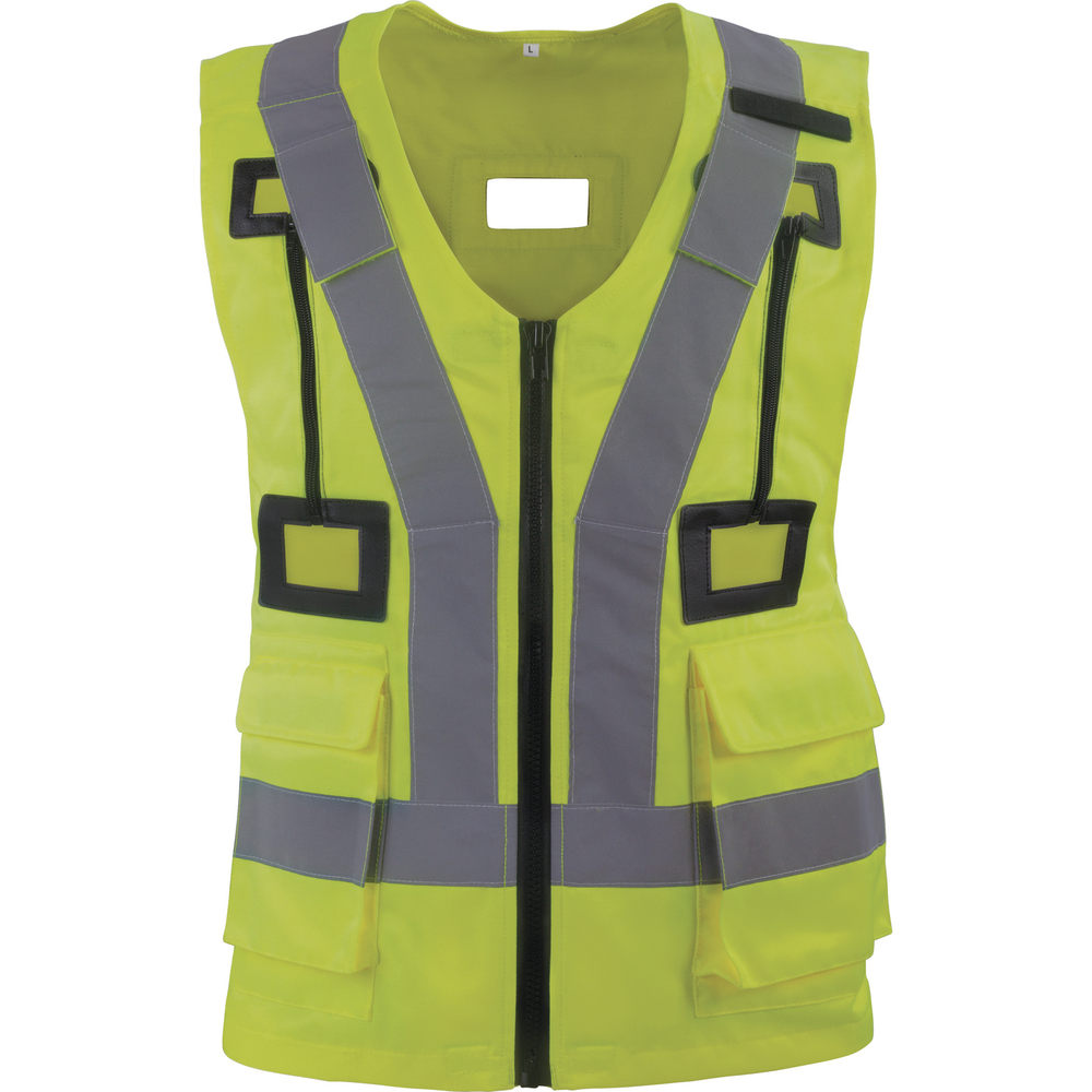 Gilet haute visibilité jaune fluo HARVESGI - DELTA PLUS - HARVESGIJA