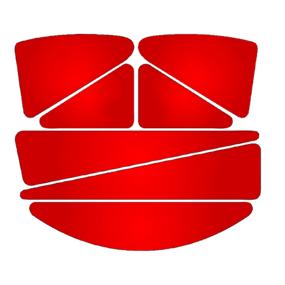 STICKERS HV ROUGE - DELTA PLUS - HESTICKERRO