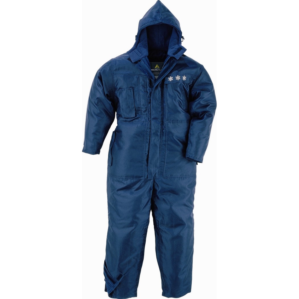 COMBINAISON DELTA PLUS FROID EXTREME POLYESTER / COTON BLEU MARINE IGLOO II -IGLO2BL0