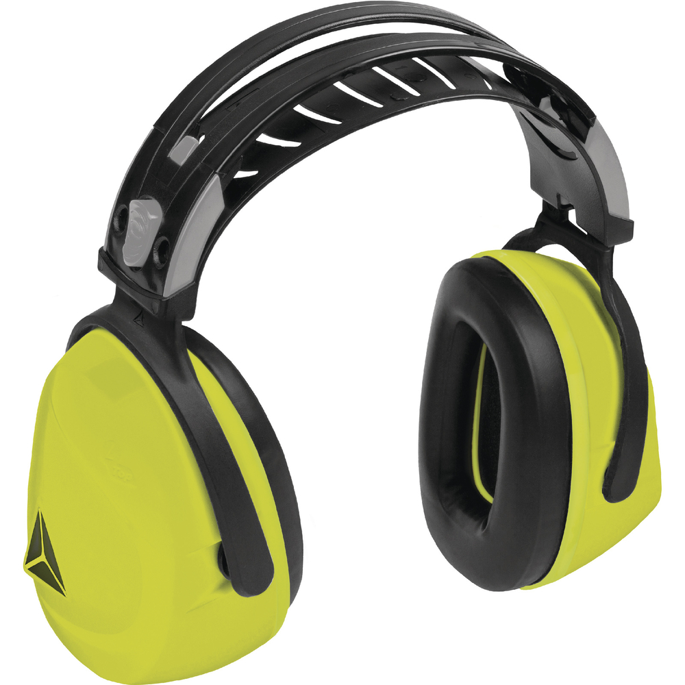 CASQUE ANTIBRUIT 29 dB INTERLAGOS2 JAUNE FLUO DELTA PLUS INTERJAFL2