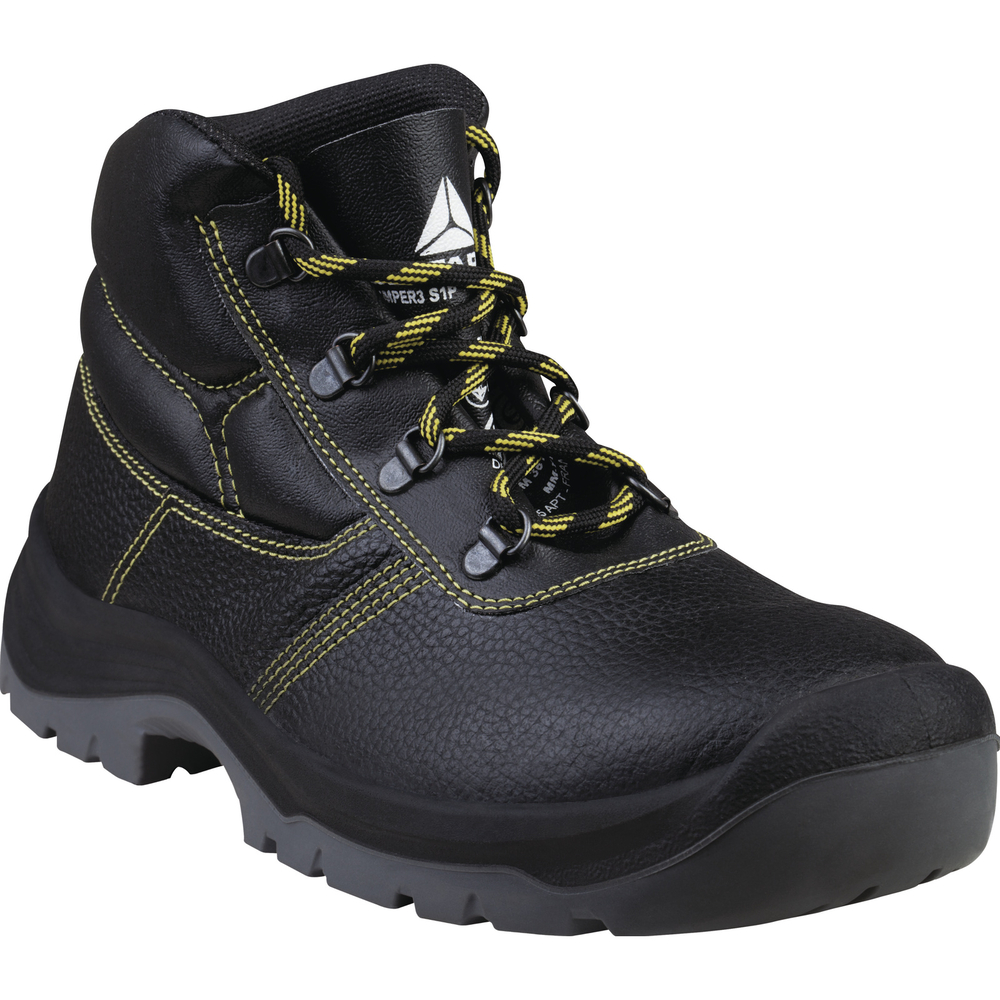 Chaussure de sécurité haute robuste noir DELTA PLUS JUMPER 3 S1PN NO - JUMP3SPNO