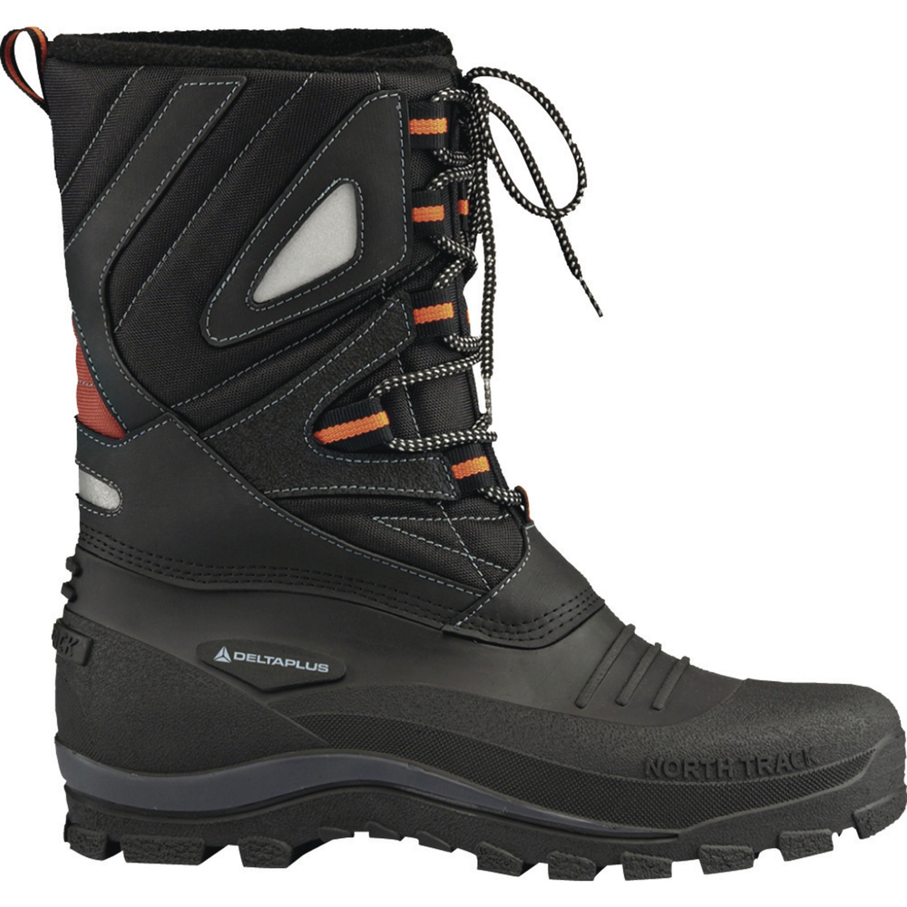 Botte canadienne de travail fourr&eacute;e noire DELTA PLUS - LAUTARET2