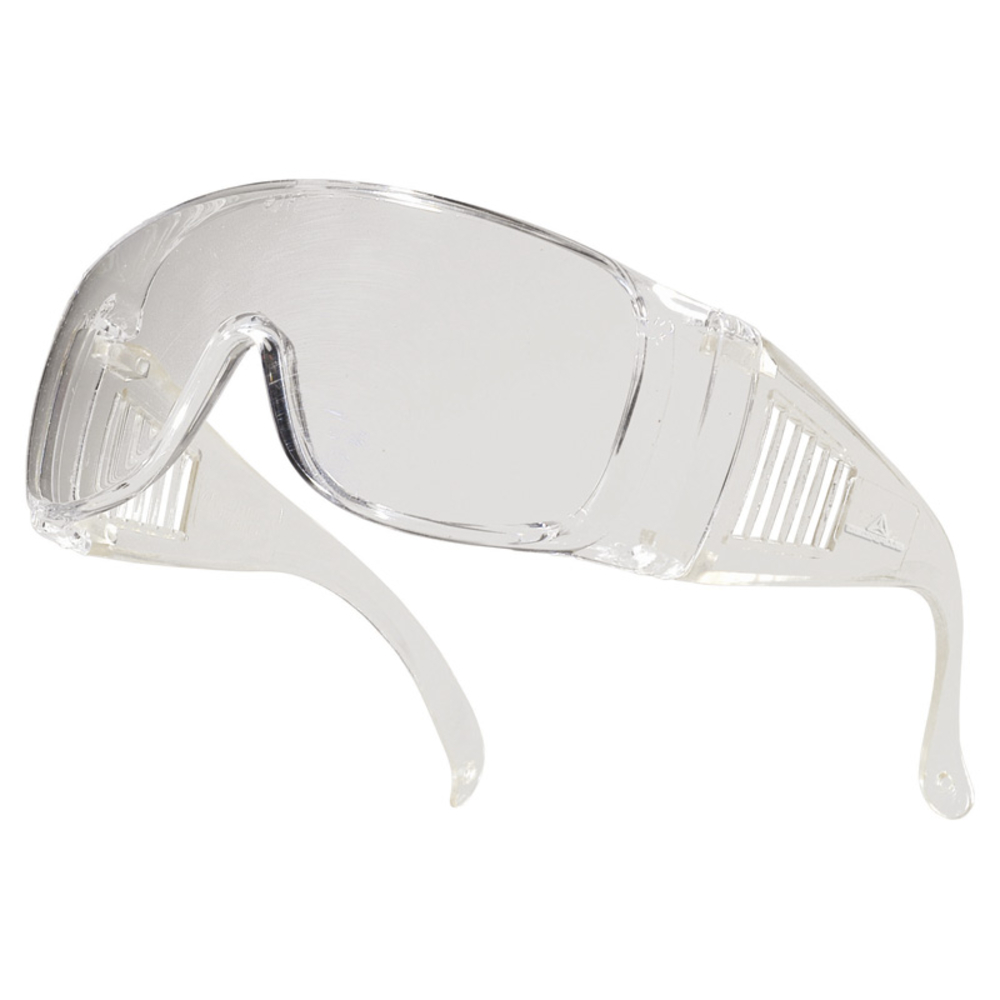 LUNETTES VISITEUR POLYCARBONATE DELTA PLUS-LUCERNEIN100- PITON CLEAR
