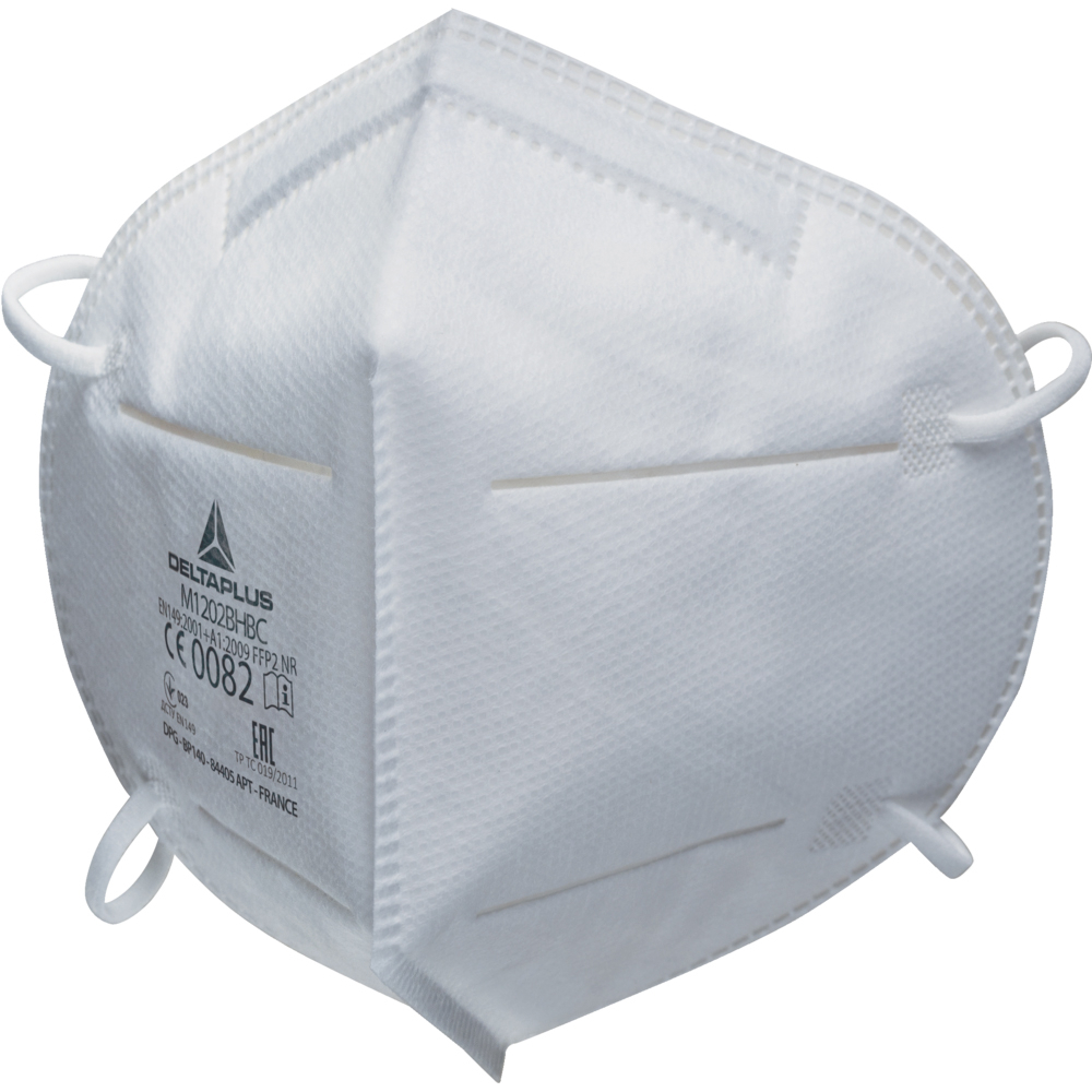 Masque respiratoire jetable P2 sans valve DELTA PLUS - M1202BHBC