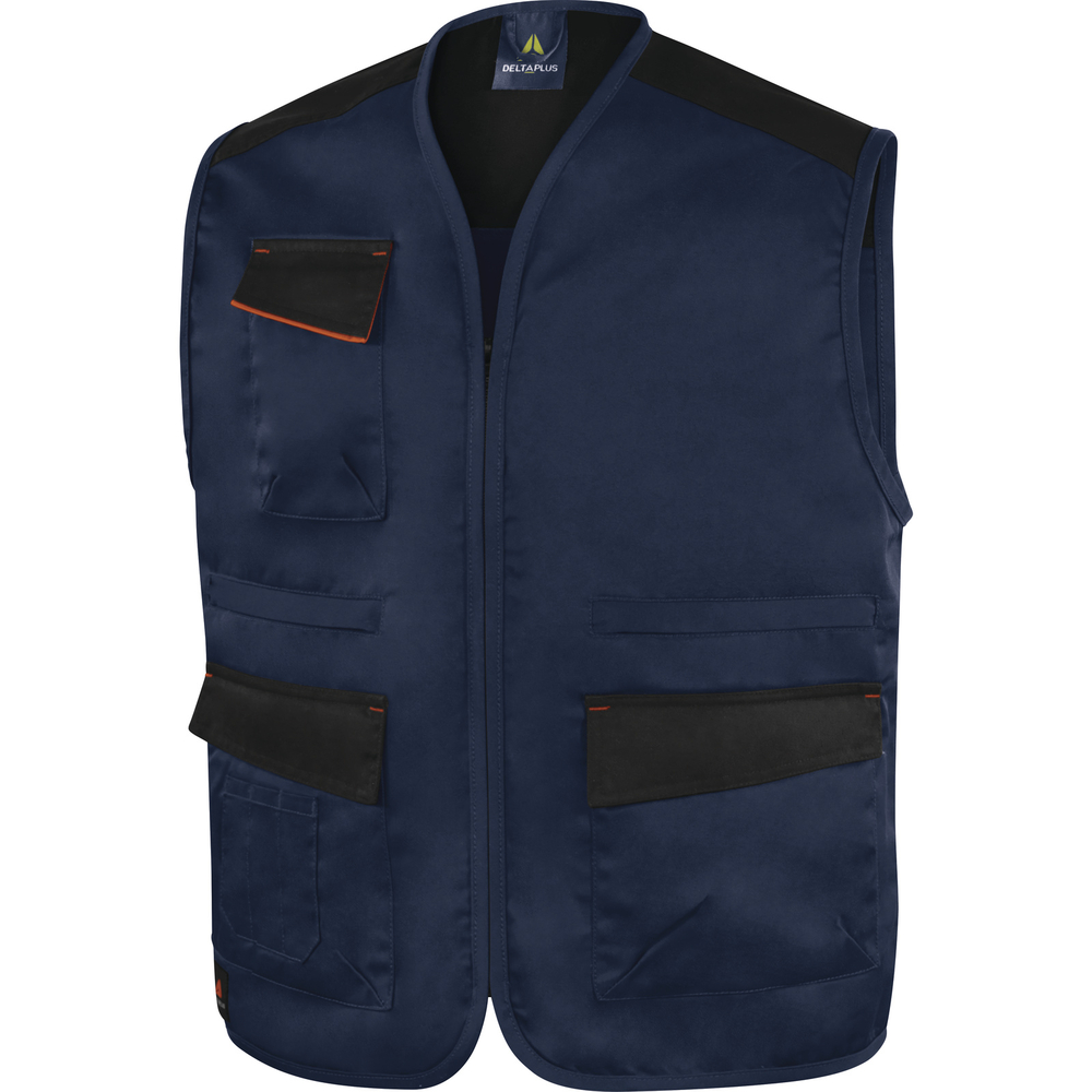 GILET DE TRAVAIL MACH 1 POLYESTER / COTON DELTA PLUS - M1GI2BM