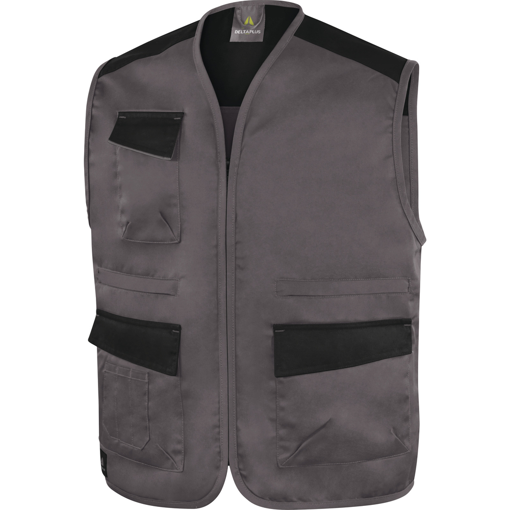 GILET DE TRAVAIL MACH 1 POLYESTER / COTON DELTA PLUS - M1GI2GG