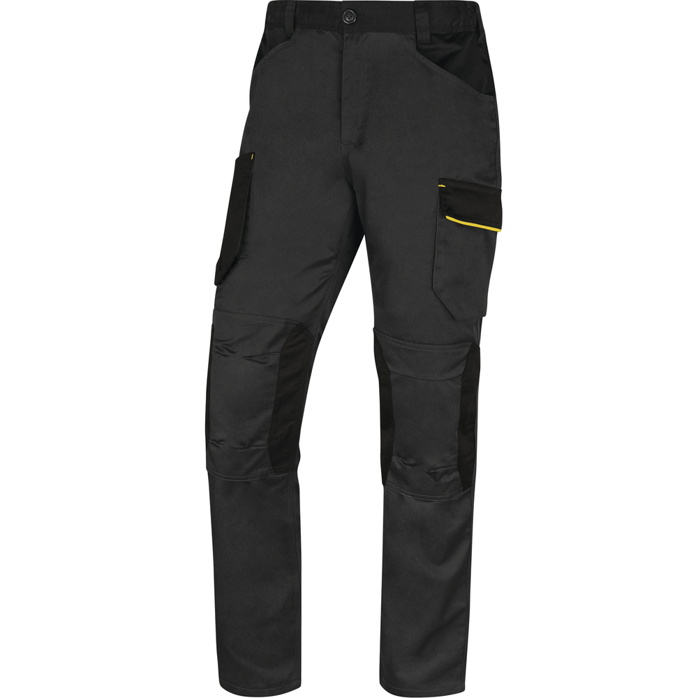 PANTALON DE TRAVAIL DELTA PLUS MACH2 M2PA3 GRIS JAUNE - M2PA3GJ0