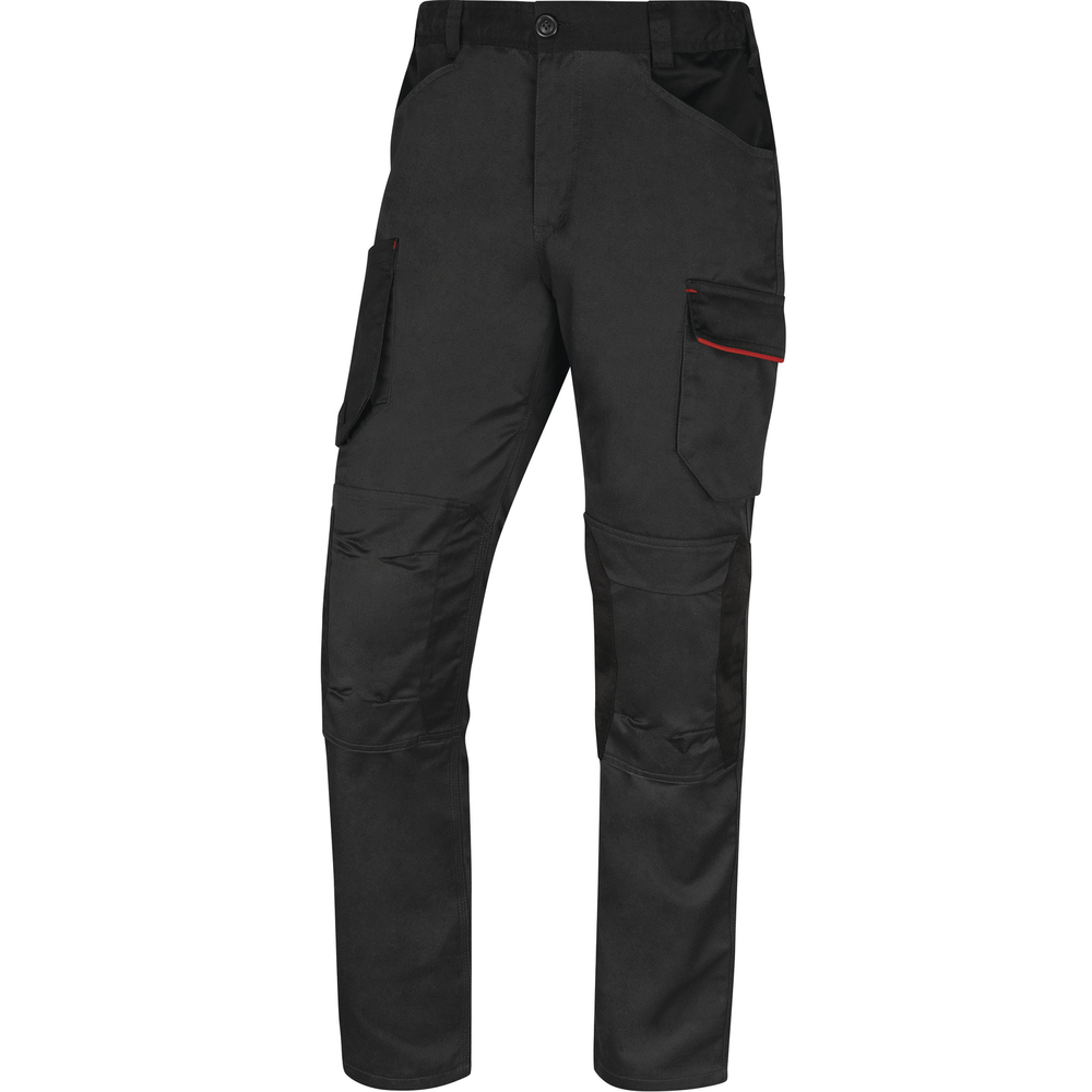 PANTALON DELTA PLUS MACH2 M2PA3STR GRIS ROUGE - M2PA3STRGR0