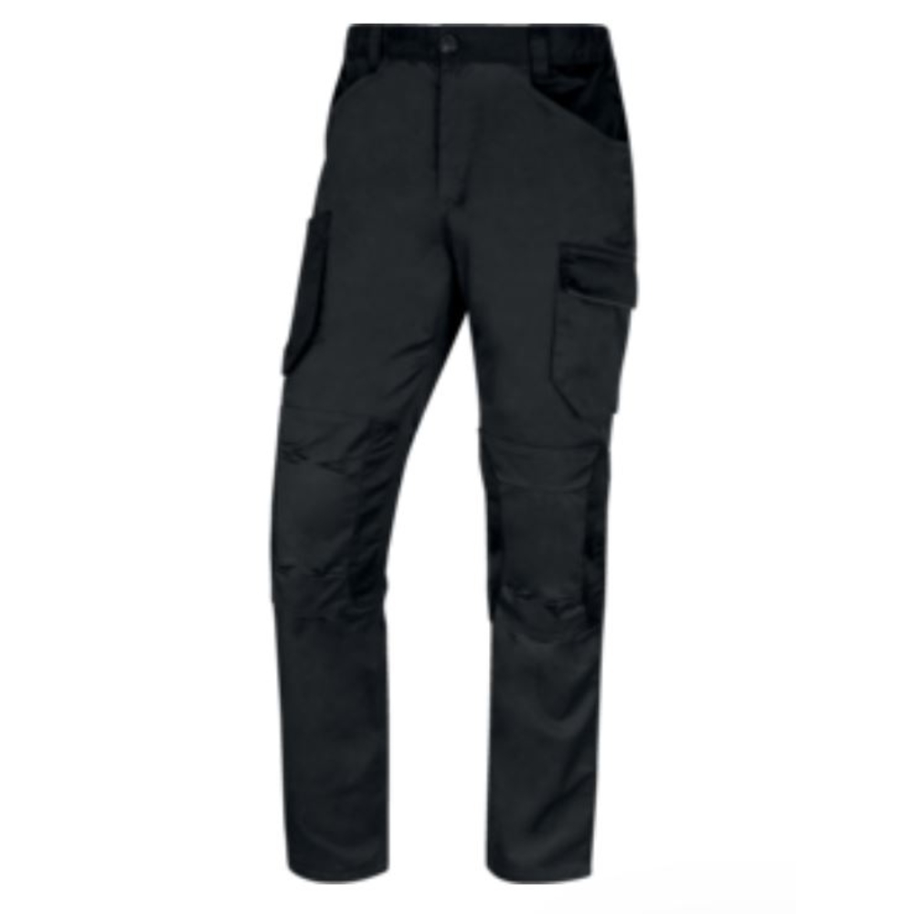 Pantalon de travail MACH 2 gris foncé en polyester / coton - doublure flanelle DELTA PLUS - M2PW3GG