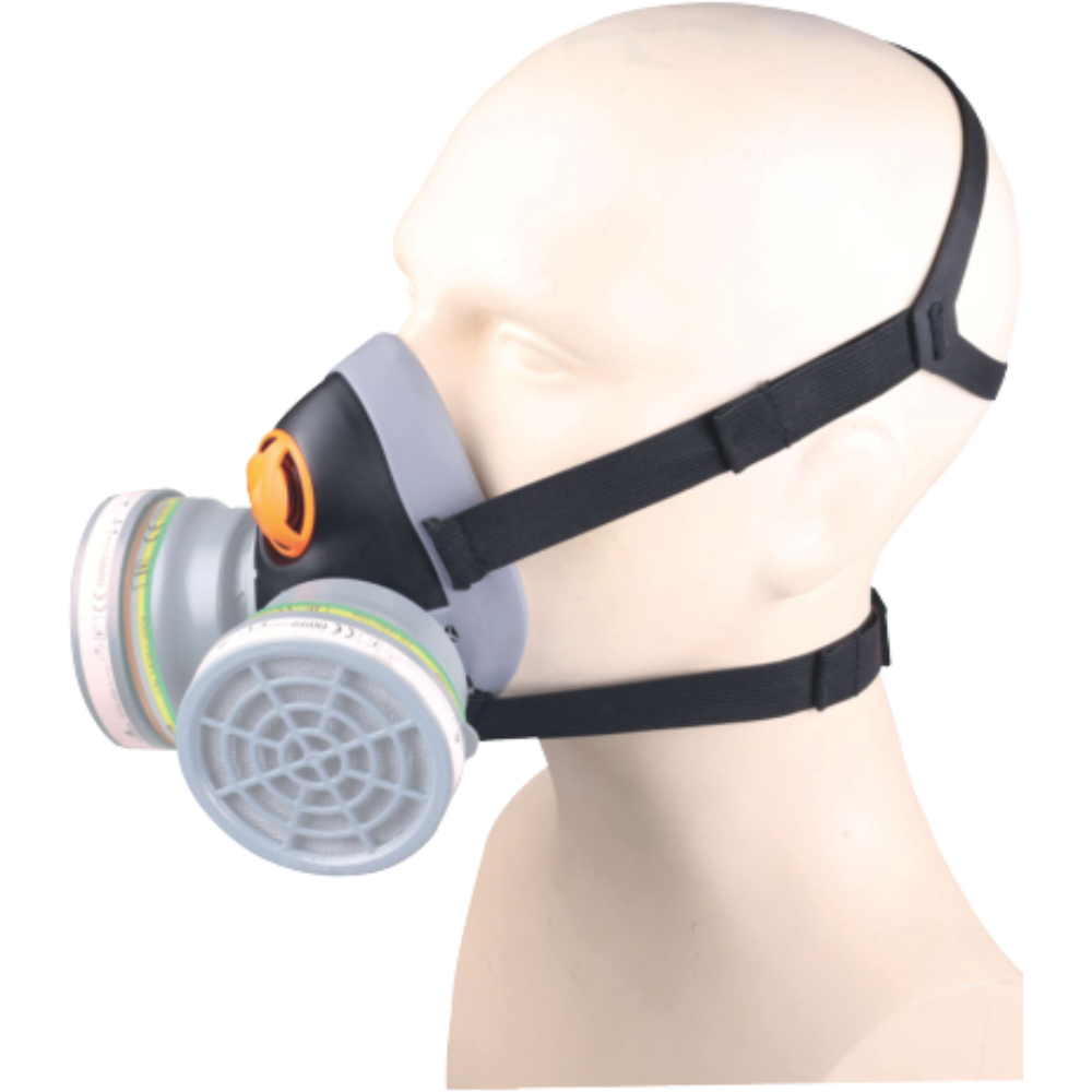Demi-masque réutilisable à double cartouche JUPITER Taille M/L - M6400GT