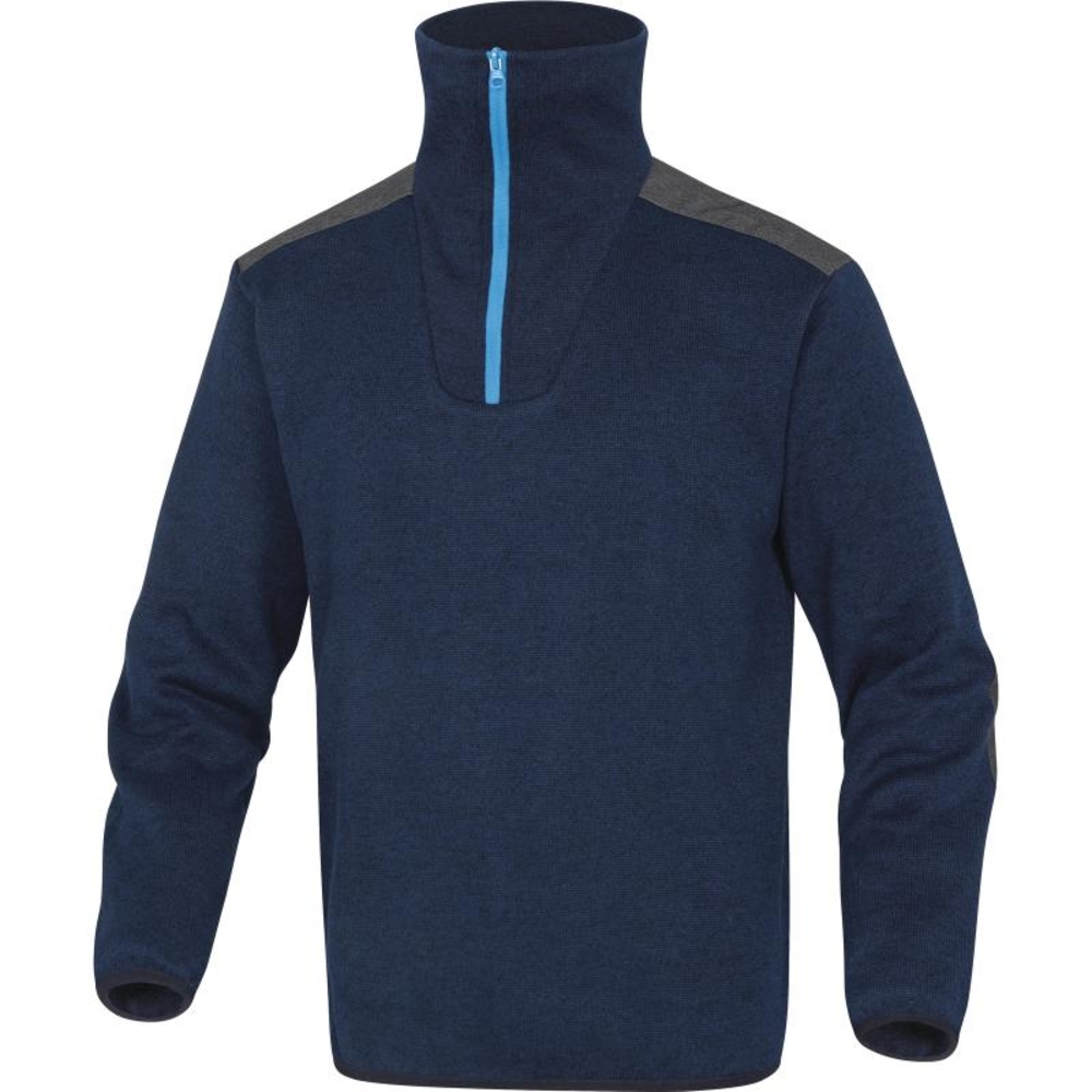PULL POLAIRE DELTA PLUS ASPECT PULL POLYESTER BLEU MARINE - MARMOBM0