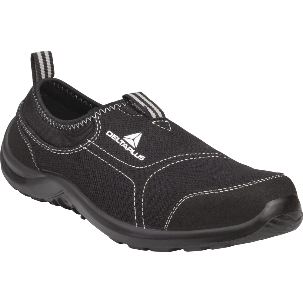 CHAUSSURES BASSES POLYESTER COTON S1P SRC DELTA PLUS MIAMI NOIR -MIAMISPNO0