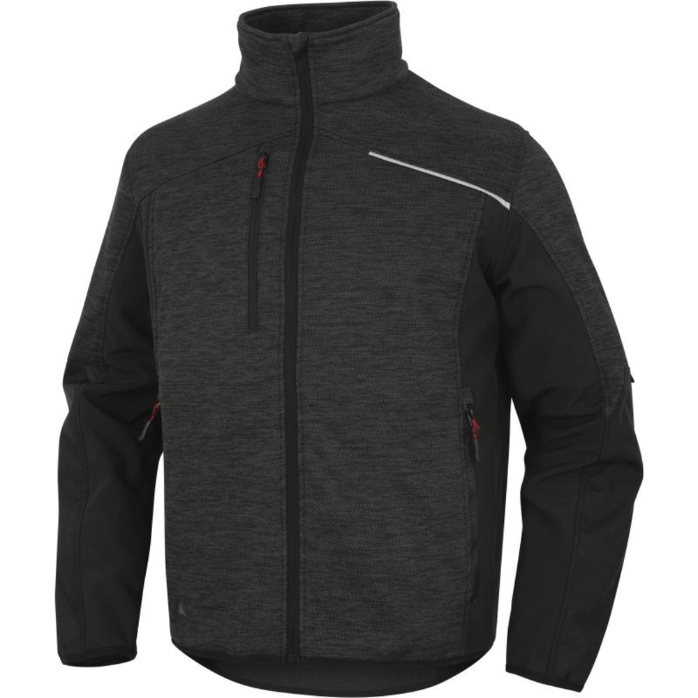 VESTE POLAIRE ASPECT PULL POLYESTER/POLYAMIDE DELTA PLUS - NAGO2GN