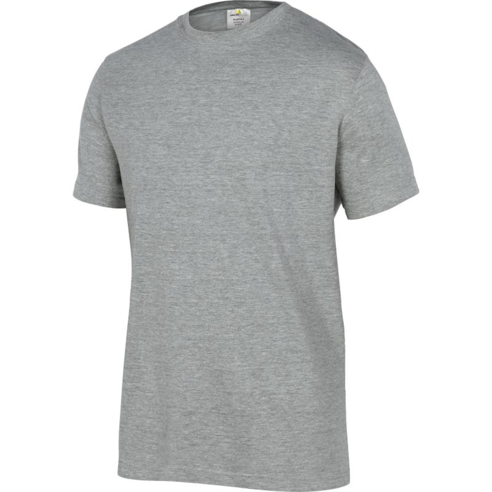 TEE-SHIRT DELTA PLUS 100% COTON NAPOLI GRIS - NAPOLGR0