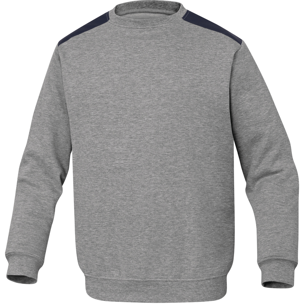 SWEAT MOLLETON DELTA PLUS OLINO GRIS - OLINOGR0