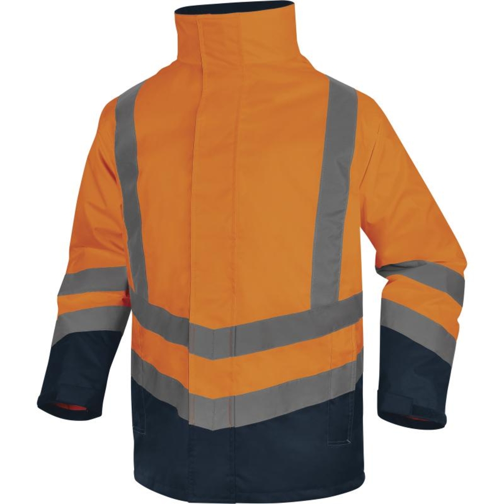 PARKA HAUTE VISIBILITE OPTIMUM3 ORANGE/MARINE DELTA PLUS OPTI3OM