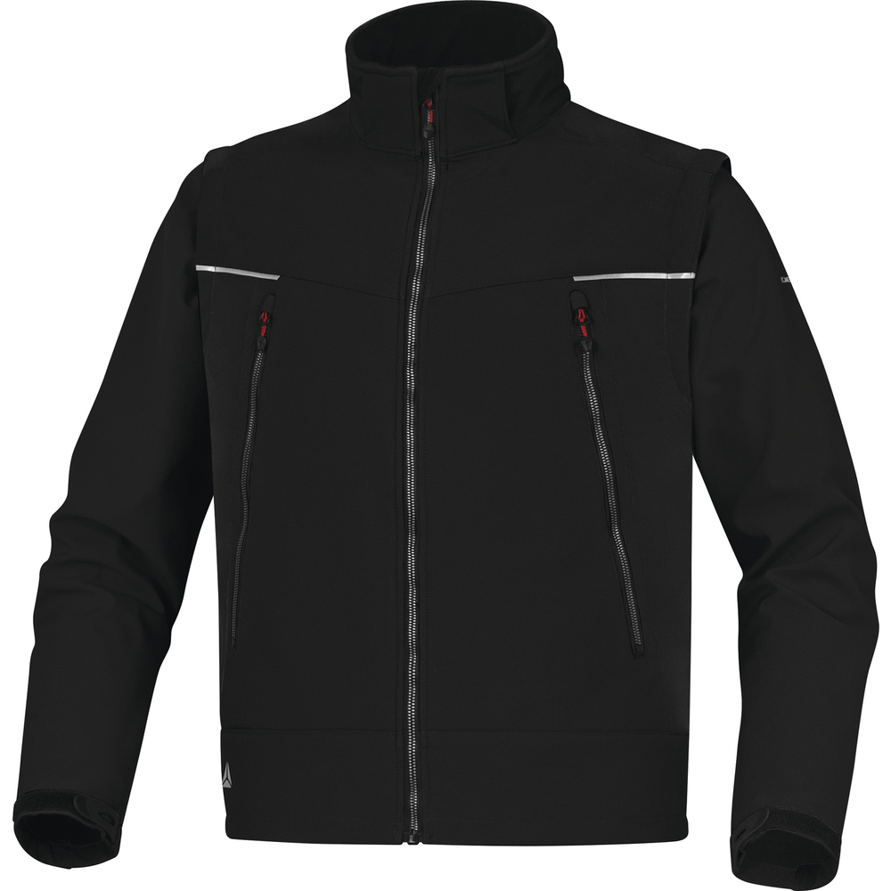 VESTE "SOFTSHELL" POLYESTER / ELASTHANNE 3 COUCHES LAMINÉES DELTA PLUS - ORSANO