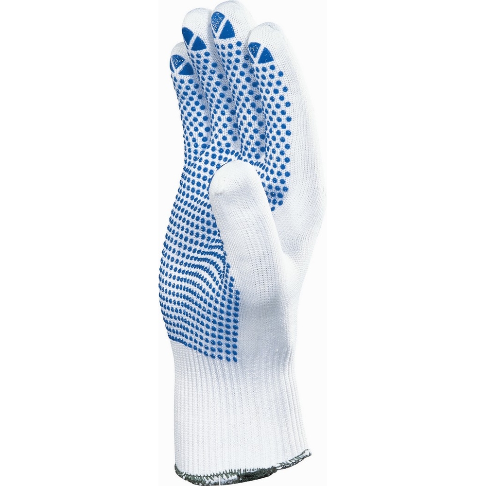 GANT DELTA PLUS BLANC TRICOT 100% POLYAMIDE - PICOTS PVC 1 FACE JAUGE 13 -PM1600