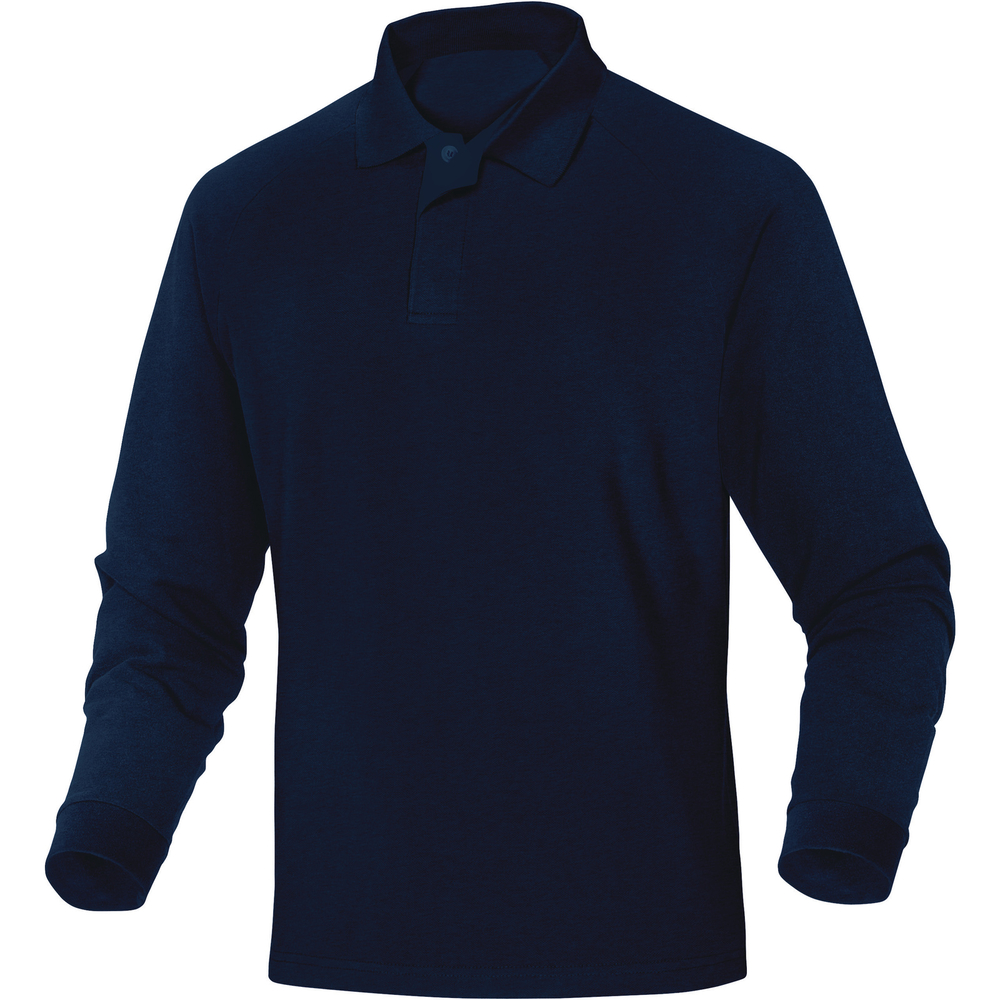 Polo multirisque POLFR2 bleu marine pour électriciens - DELTA PLUS - POLFR2BM