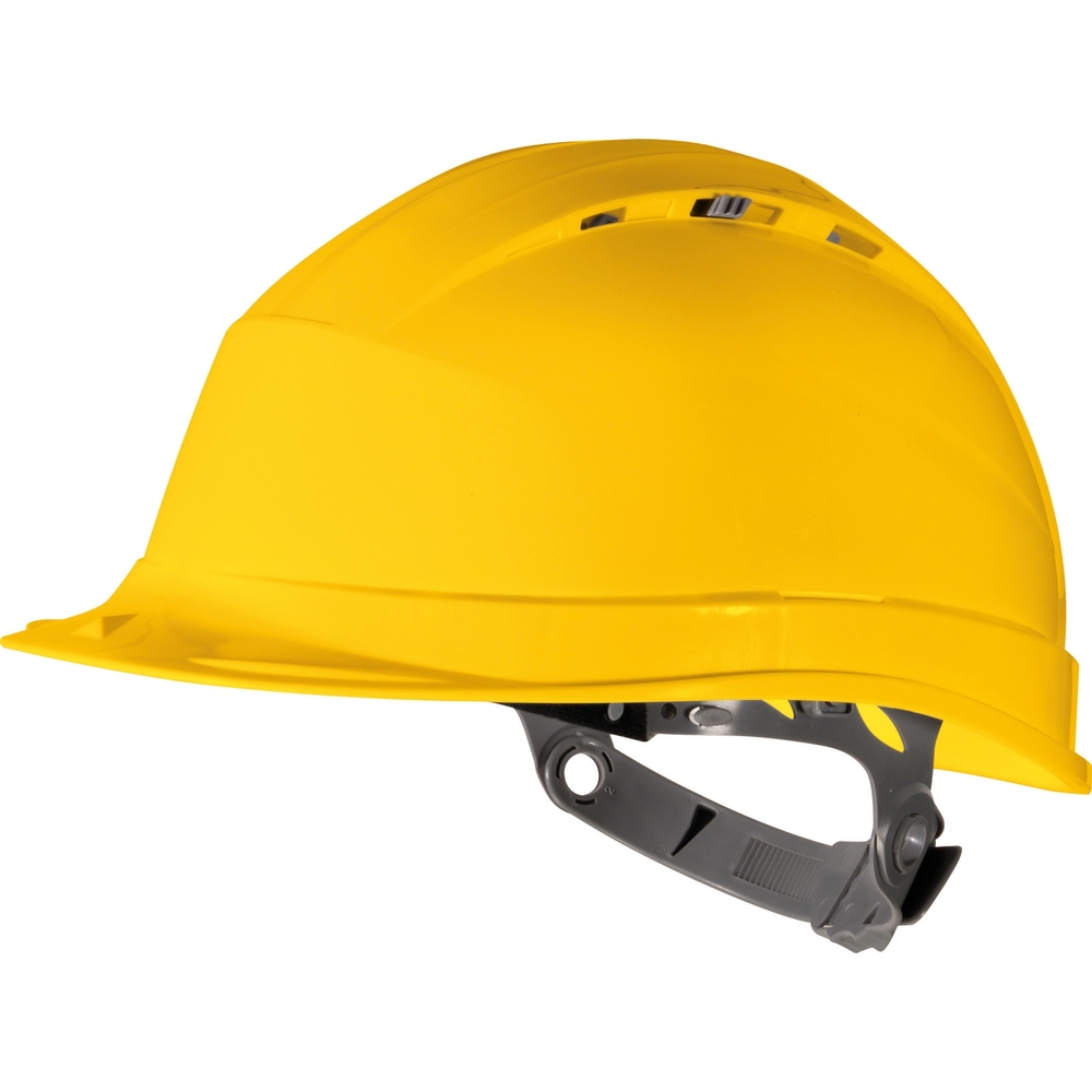 CASQUE DE CHANTIER SERRAGE GLISSIÈRE DELTA PLUS - D020QUAR10 - QUAR1JA