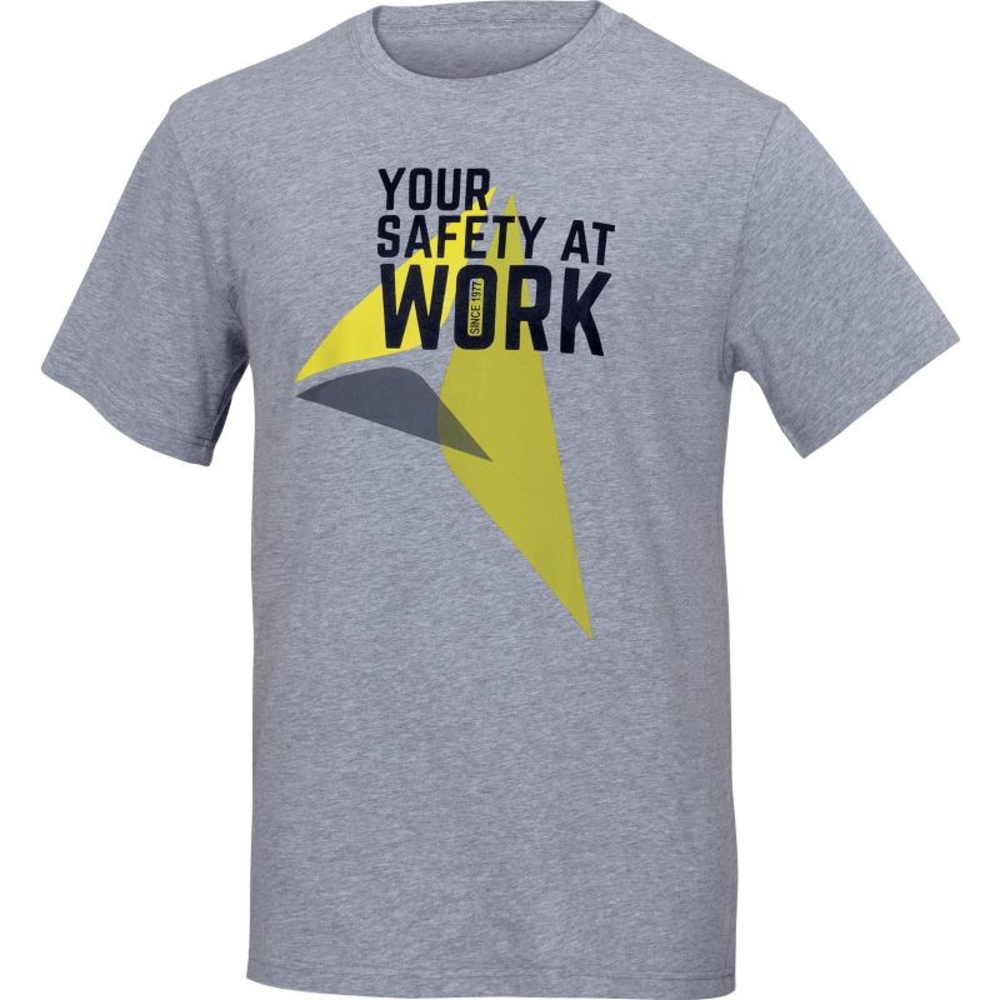 TEE-SHIRT DELTA PLUS GRIS ROMA 100% COTON MANCHE COURTE -ROMAGR0