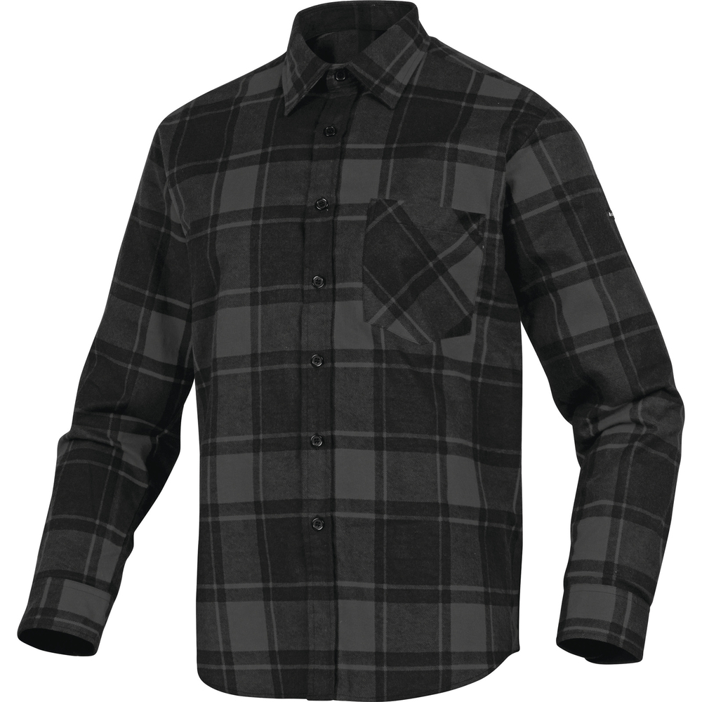 CHEMISE DE TRAVAIL GRISE ET NOIRE DELTA PLUS RUBY - RUBYGR0