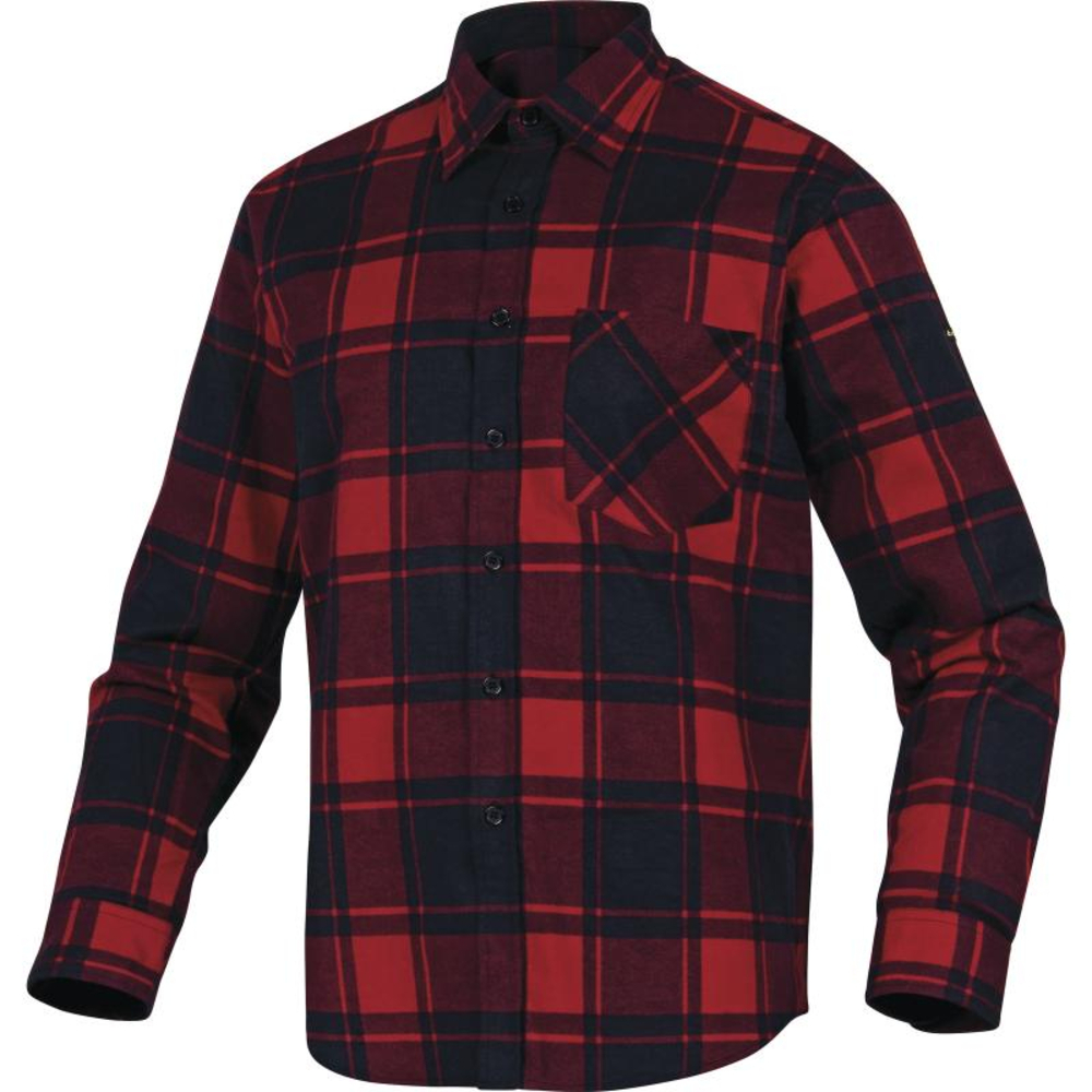 CHEMISE DE TRAVAIL DELTA PLUS RUBY ROUGE NOIR - RUBYRO0 - RUBYRO3X